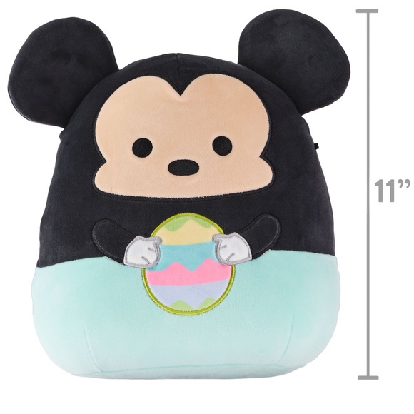 🆕 Squishmallows Disney 10" Mickey Mouse Holding Egg - Picture 3 of 4
